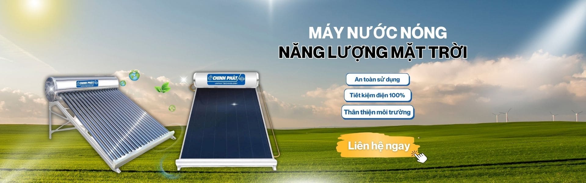 Máy nước nóng năng lượng mặt trời Bình Dương